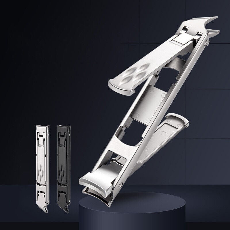Fingernail Clippers Double Ended Stainless Steel for Home