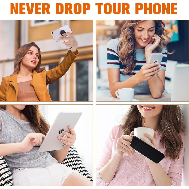 FlexiRing 360° Magnetic Phone Grip & Stand