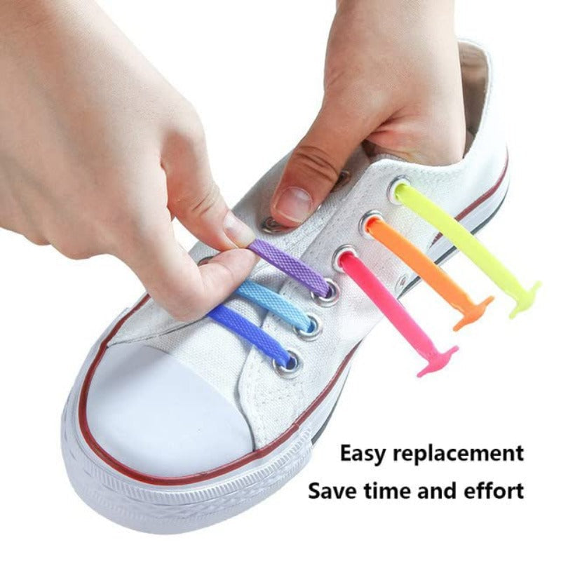 Elastic Silicone No-Tie Shoelaces