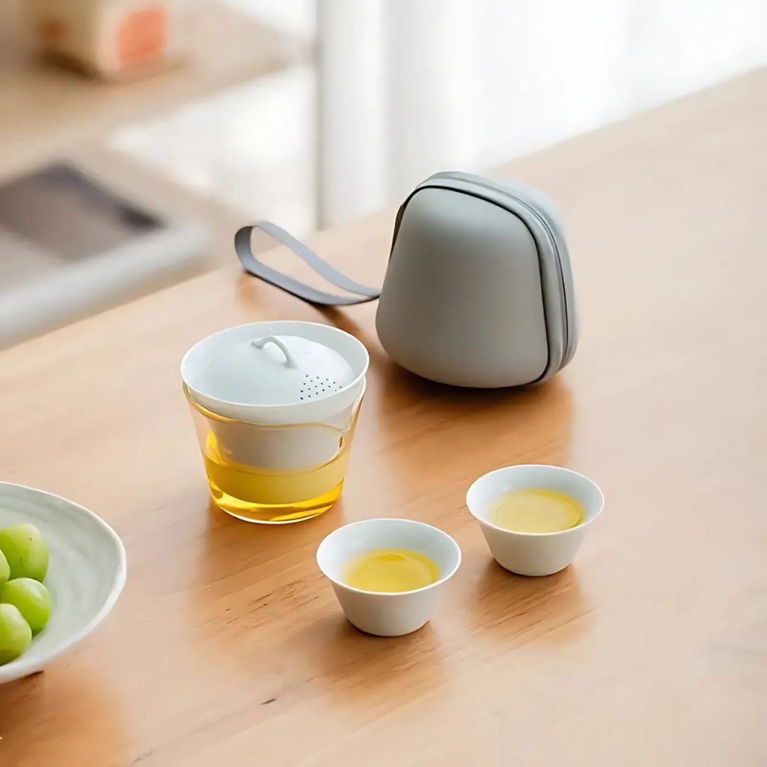 Kung Fu Ceramic Teapot Set