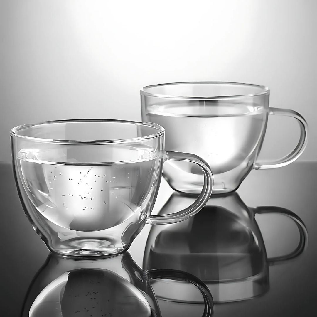 Set of 2 Coffee Cups with Handle