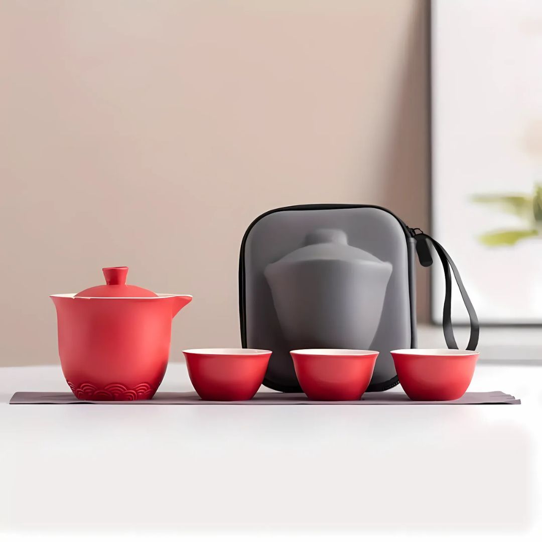 High-End Kung Fu Travel Tea Set