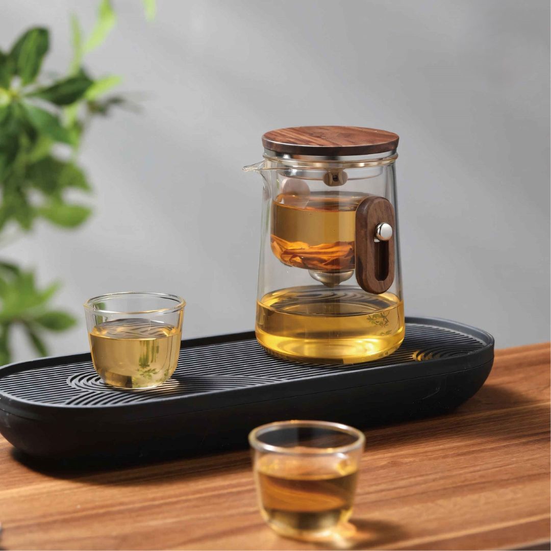 Travel Glass Tea Set