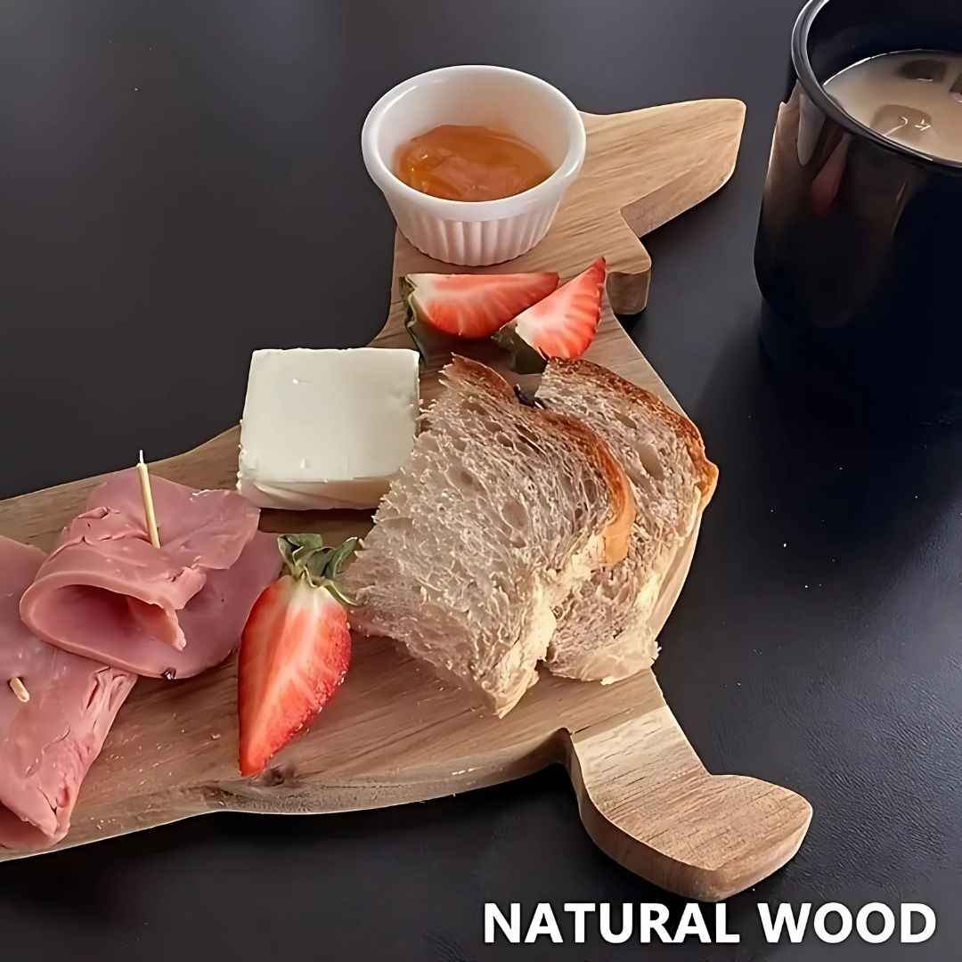 Wood Dachshund Serving Platter