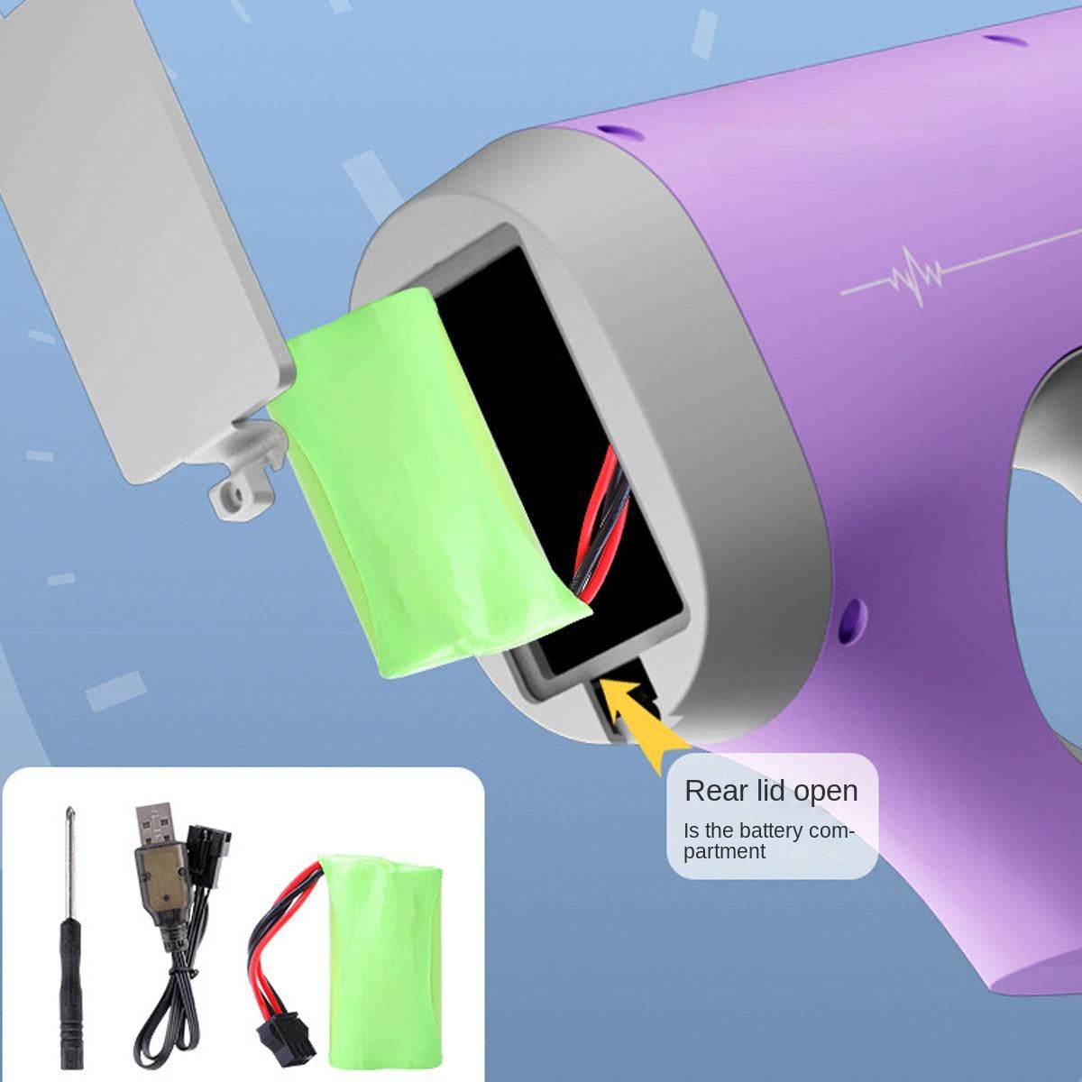 Horse lamp pulse fully automatic water gun