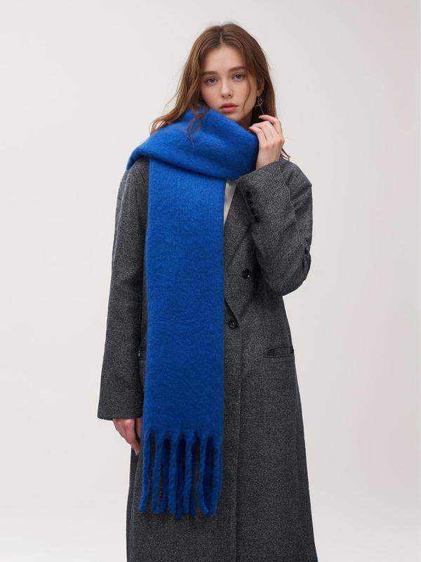 Fashionable thickened women's scarf