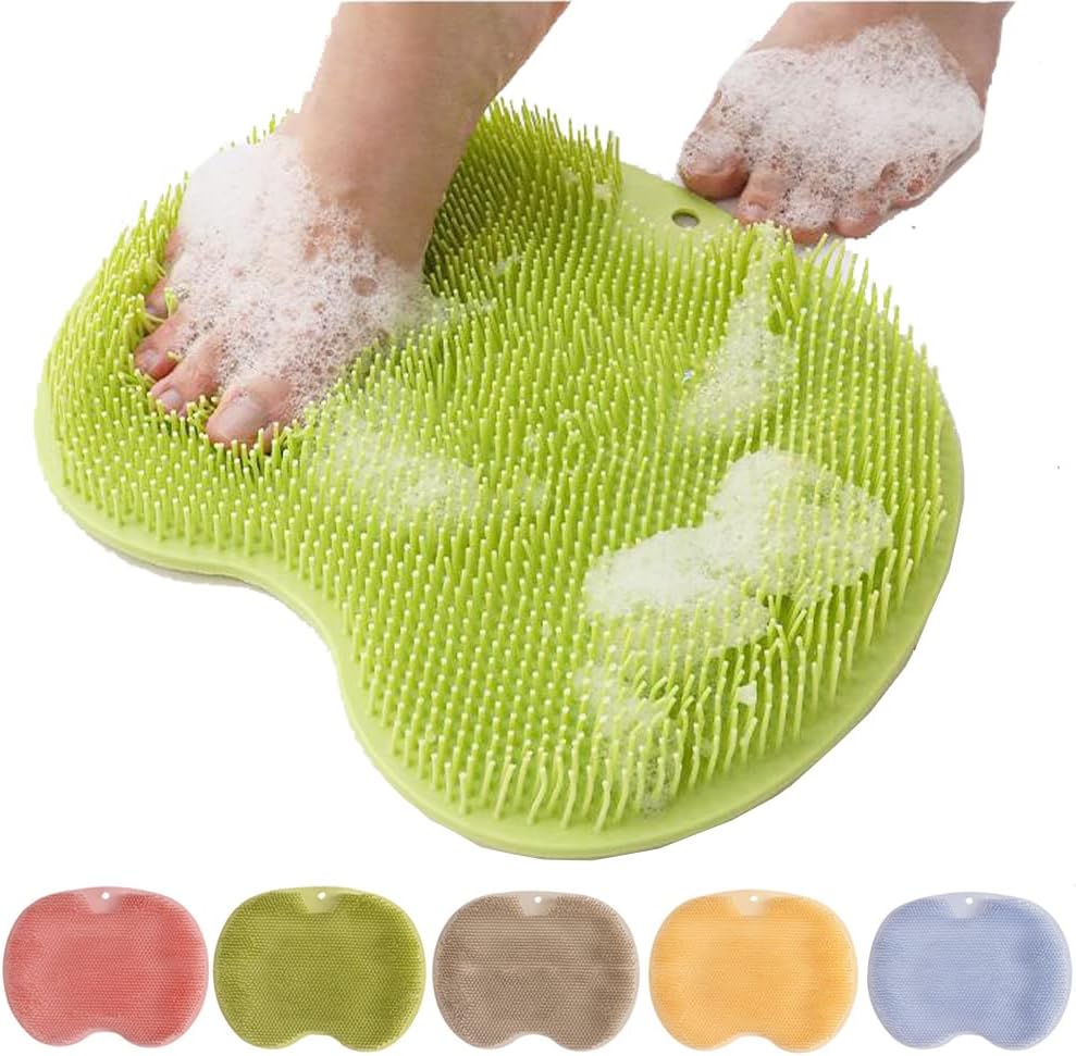 SoleSpa – Hands-Free Silicone Foot Scrubber Mat