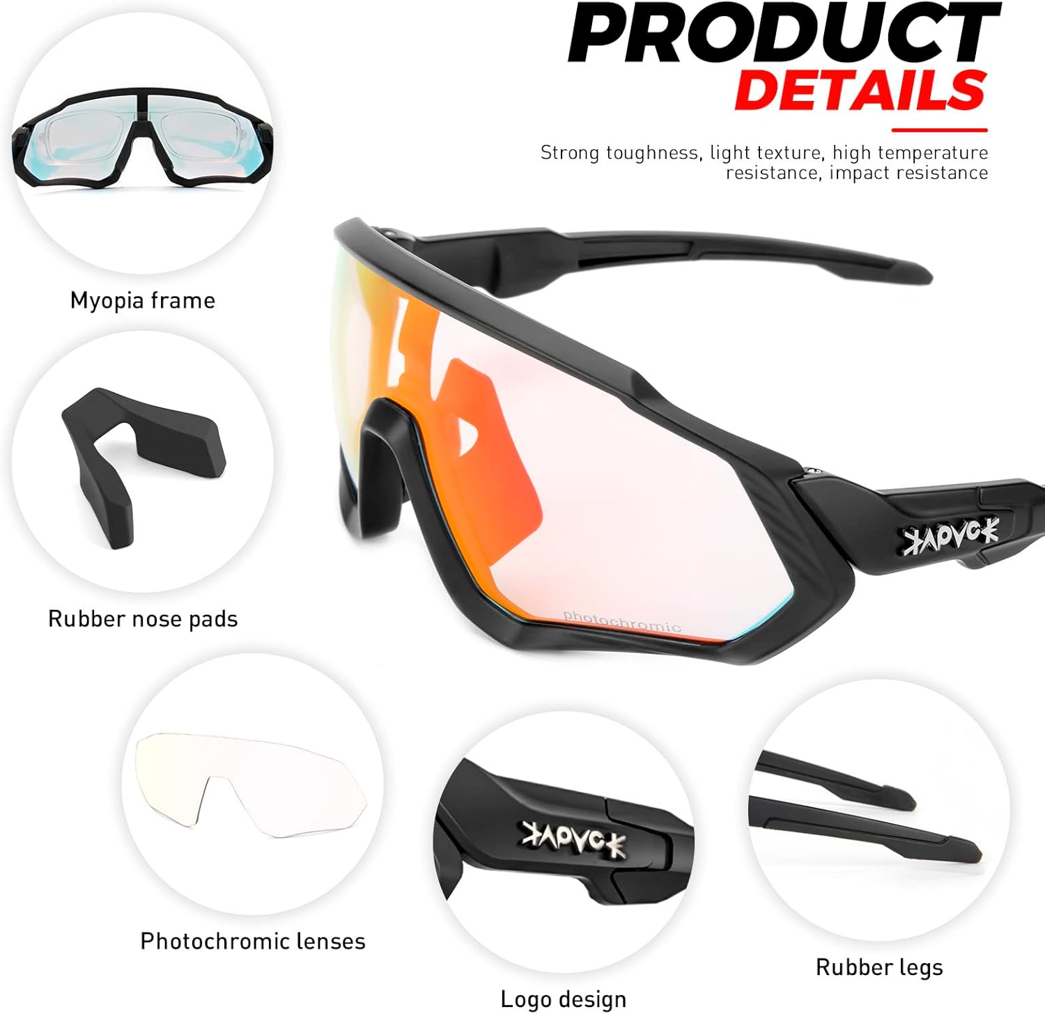 Photochromic Cycling Glasses