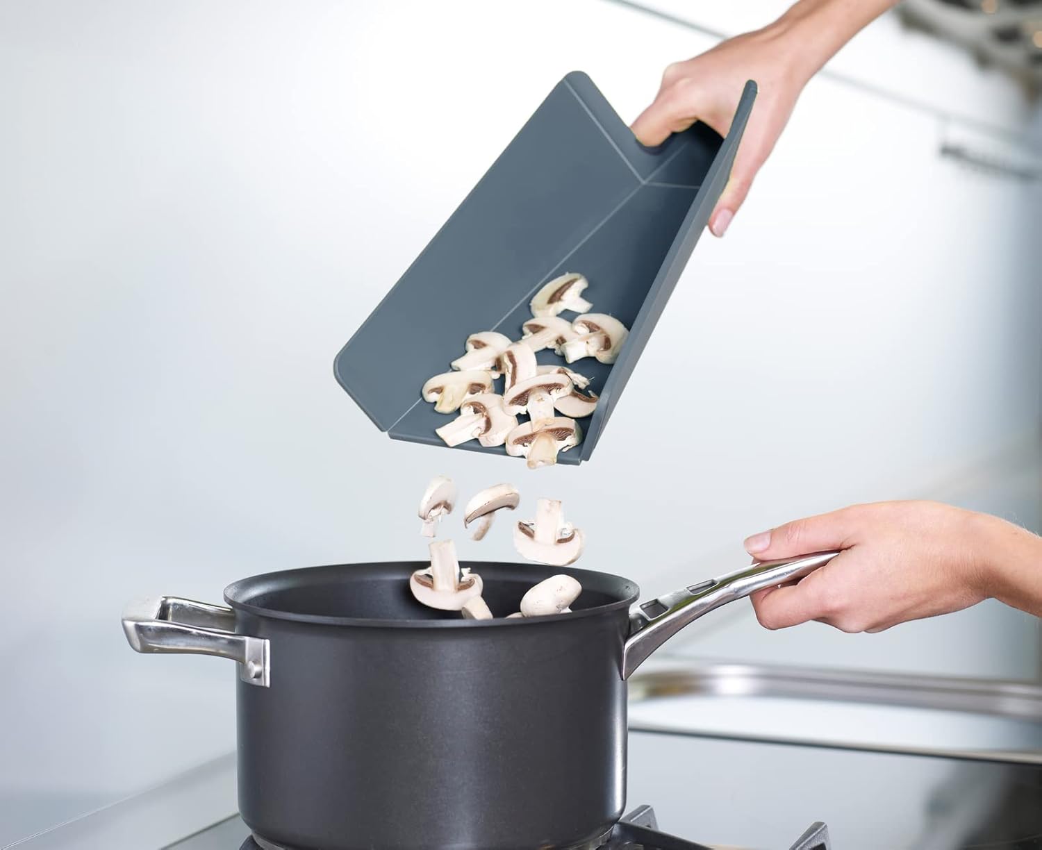 Folding Cutting Board with Knife-Friendly Surface