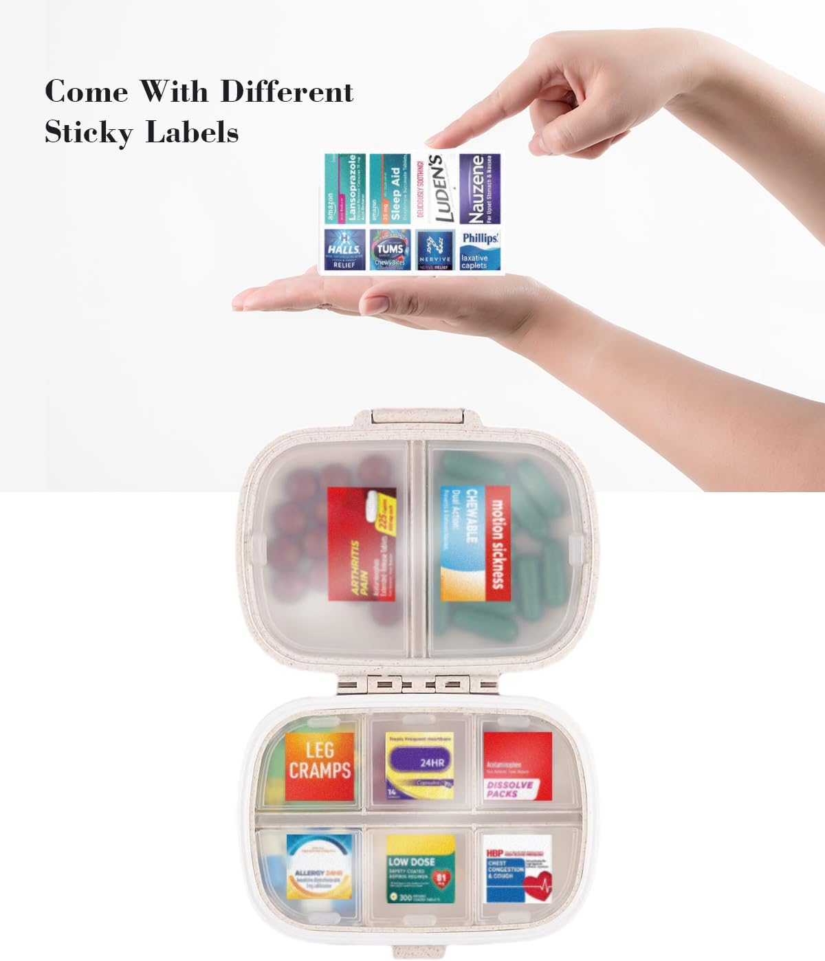 Versatile Pill Containers