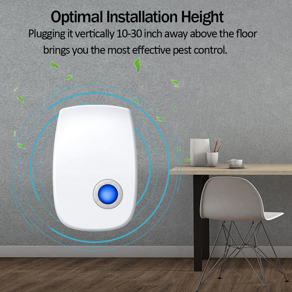Upgraded Ultrasonic Pest Control Repeller(6 Packs)