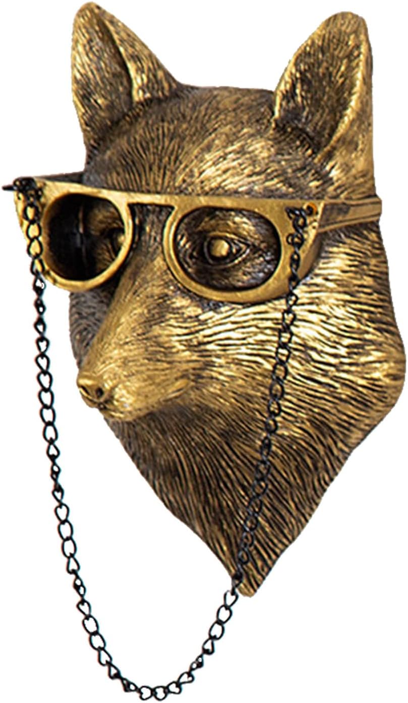 Elegant Animal Head Wall Sculptures