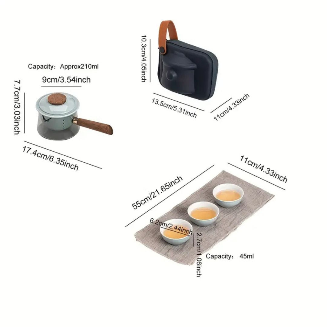 Outdoor Travel Portable Tea Set