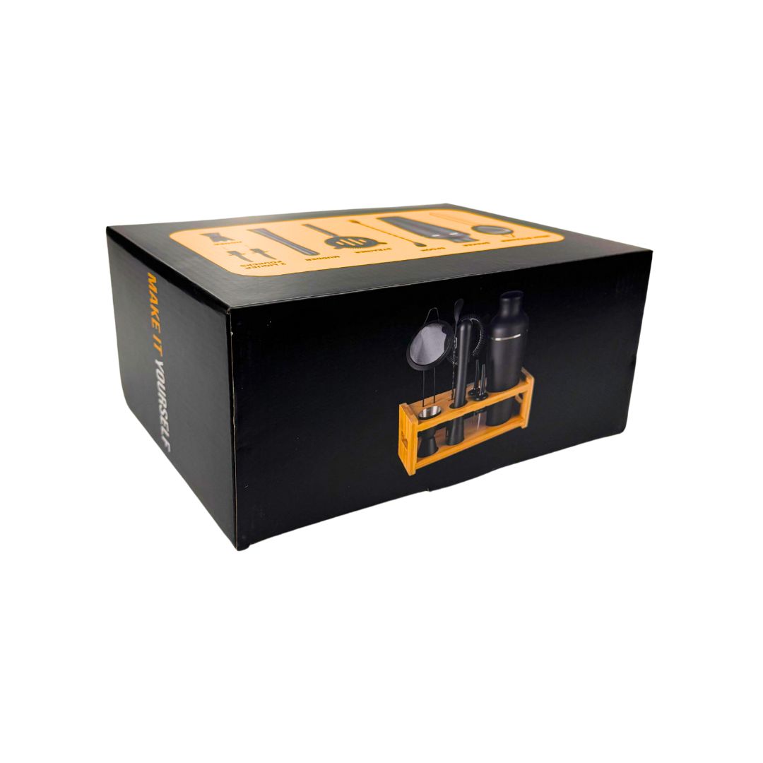 8-Piece Cocktail Shaker Set with Stand