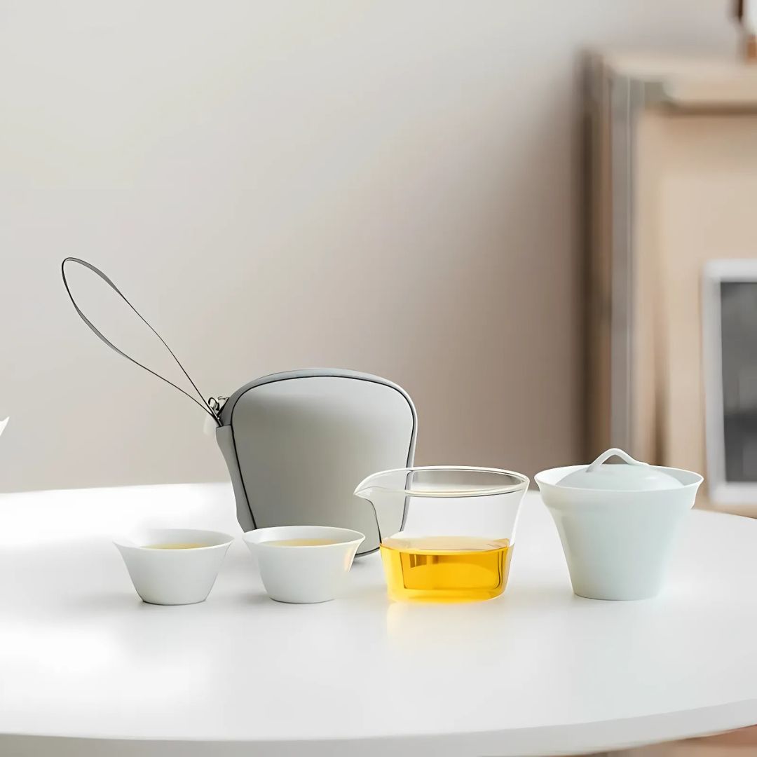 Kung Fu Ceramic Teapot Set