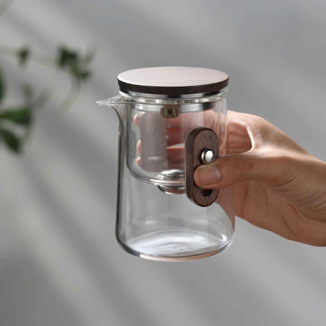 Travel Glass Tea Set