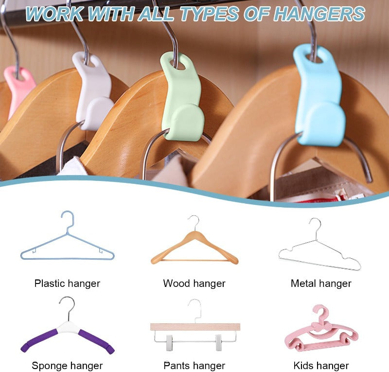 Space-Saving Hanger Hooks – Transform Your Closet Instantly