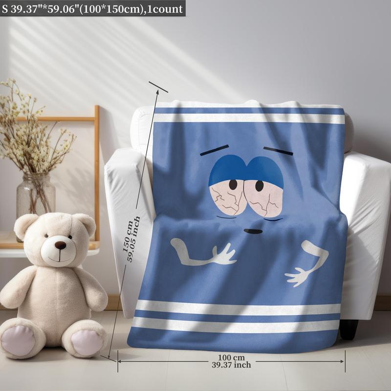 Ultra-Soft Cartoon Design Flannel Blanket