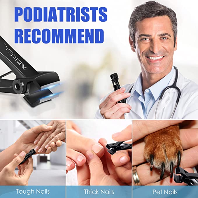 '- Ultra Sharp Stainless Steel Nail Clippers