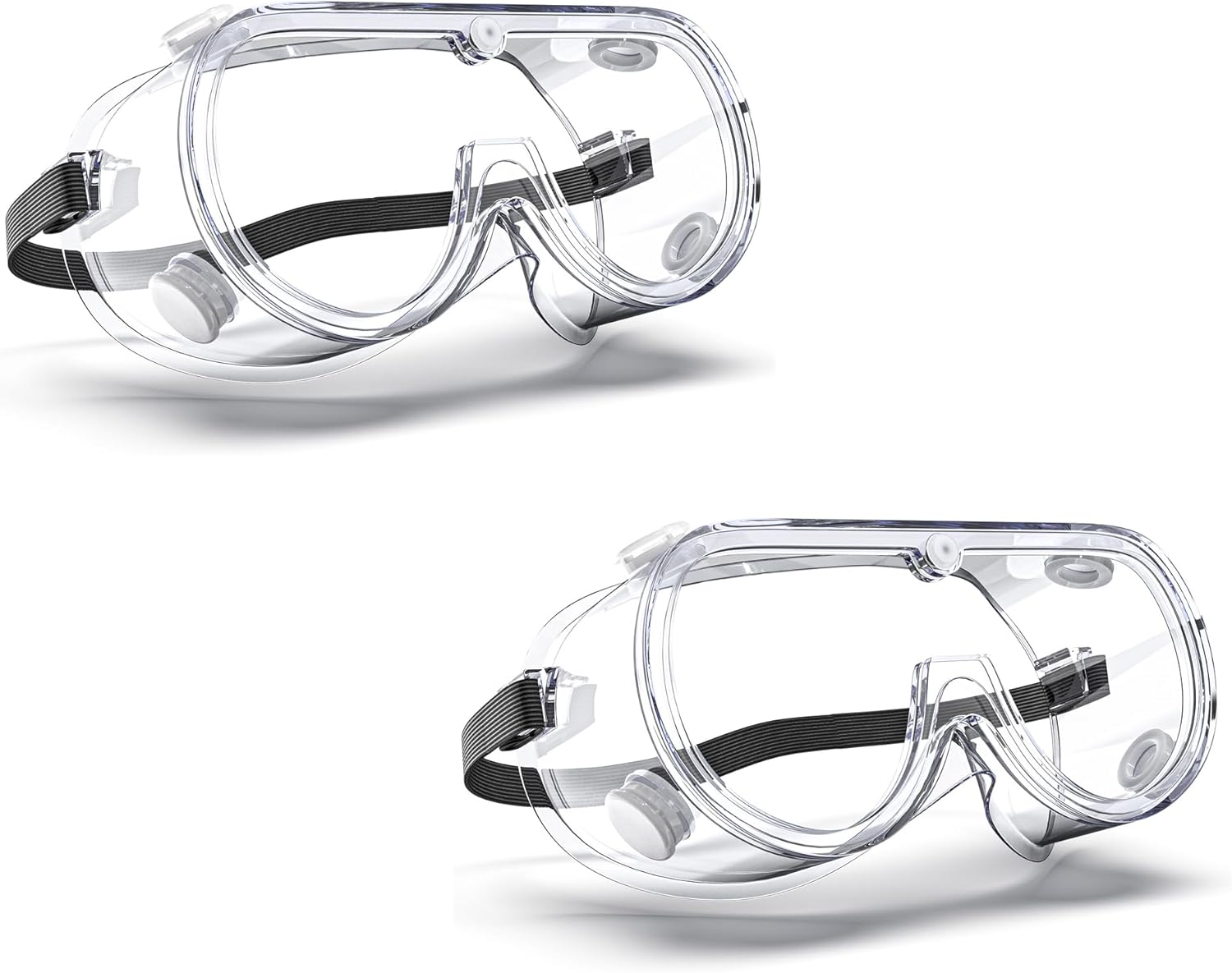 Anti-Fog Safety Goggles Over Glasses