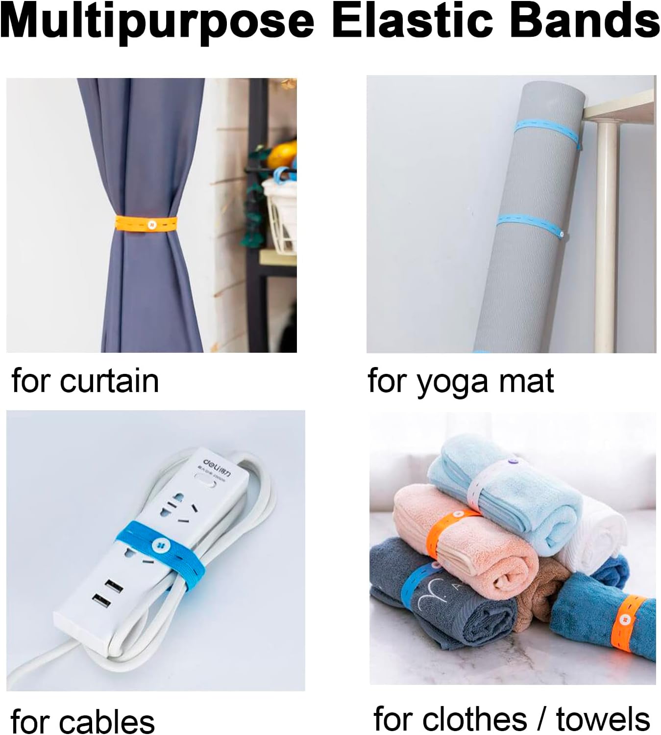 Elastic Band with Buttonhole