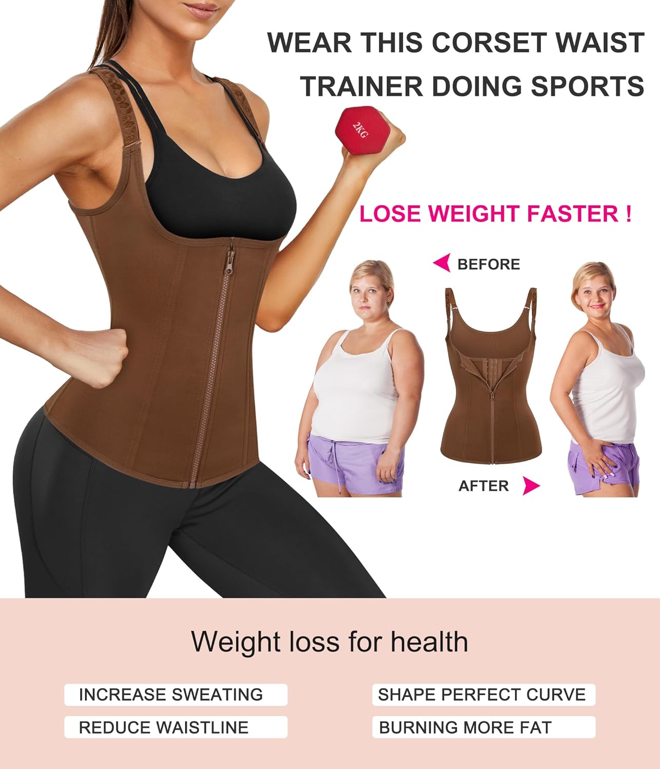 Adjustable Strap Waist Trainer Vest: Shape & Support Your Body