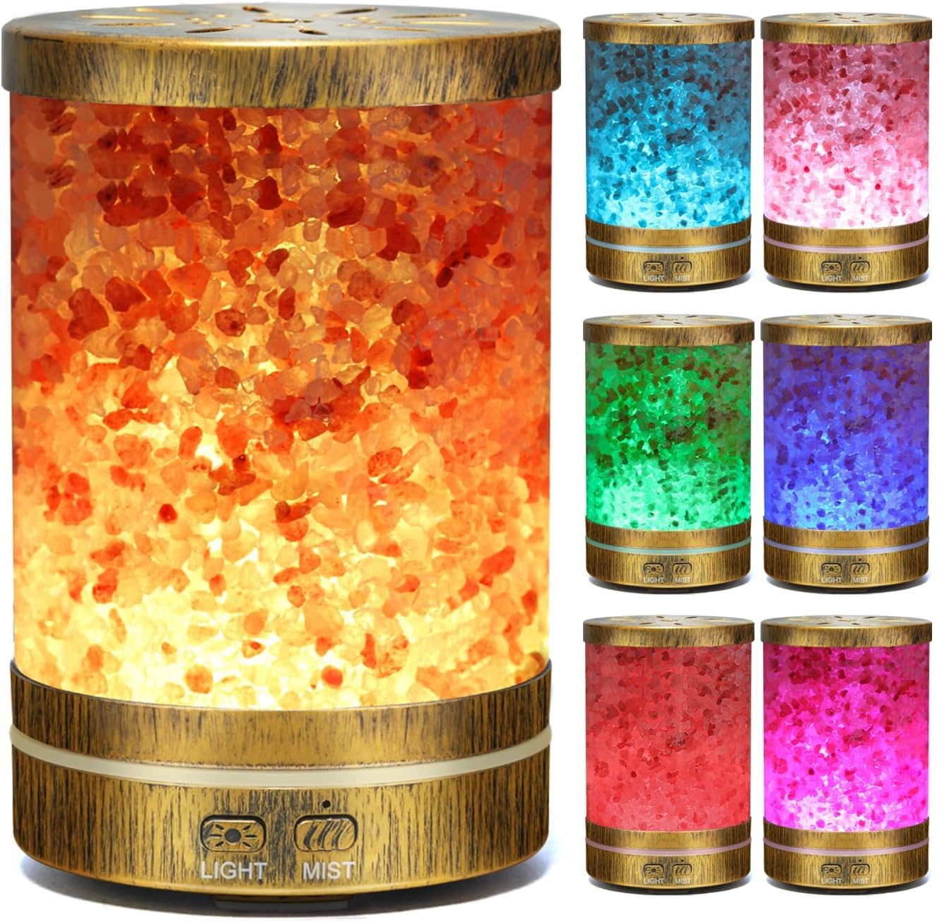 Aromatherapy Diffuser Himalayan Pink Salt Crystal