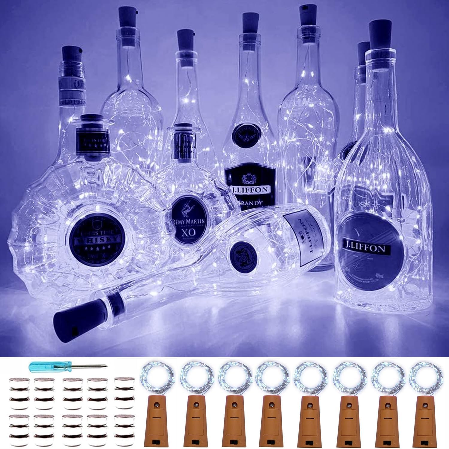 BottleGlow DIY Cork String Lights