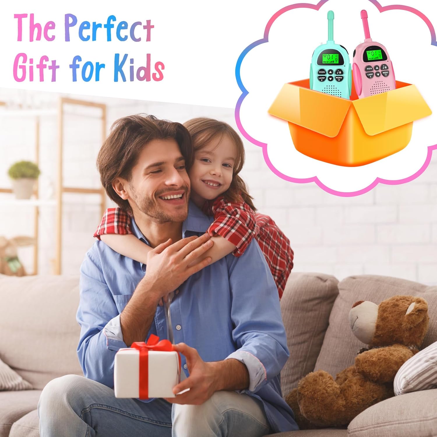 Rechargeable Walkie Talkies for Kids