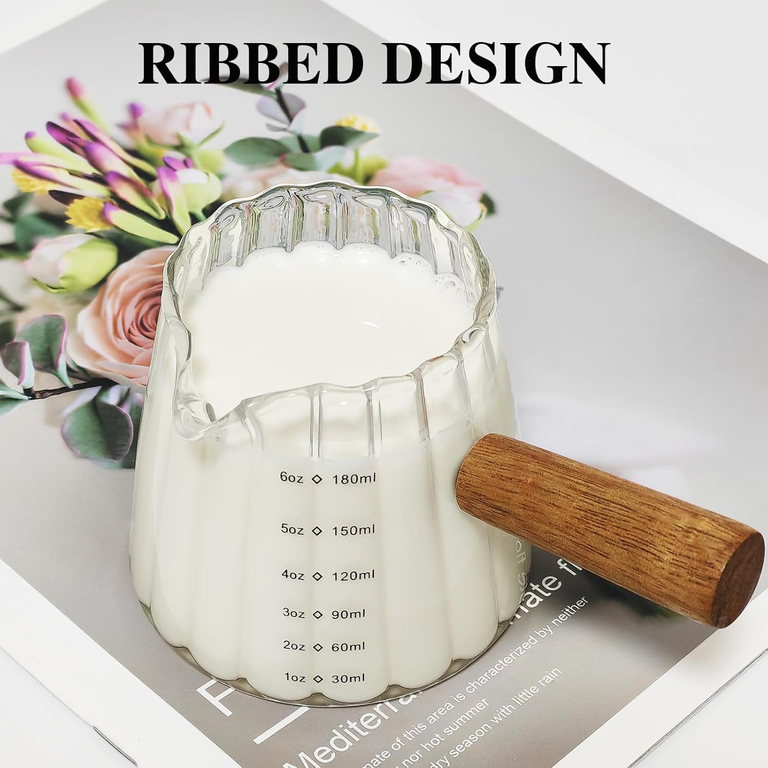 Espresso Cups With Wood Handle 6oz