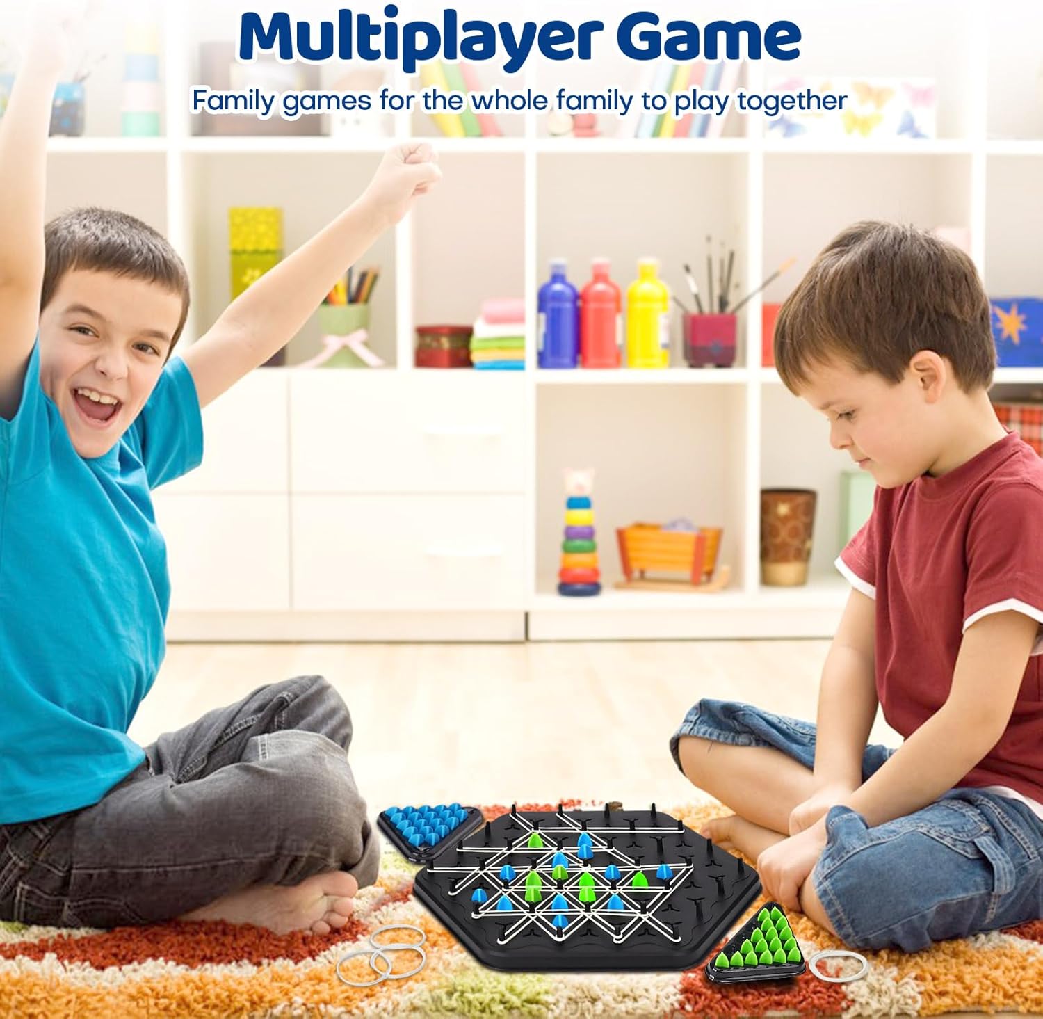 Chain Triangle Chess Game Triggle Board Game