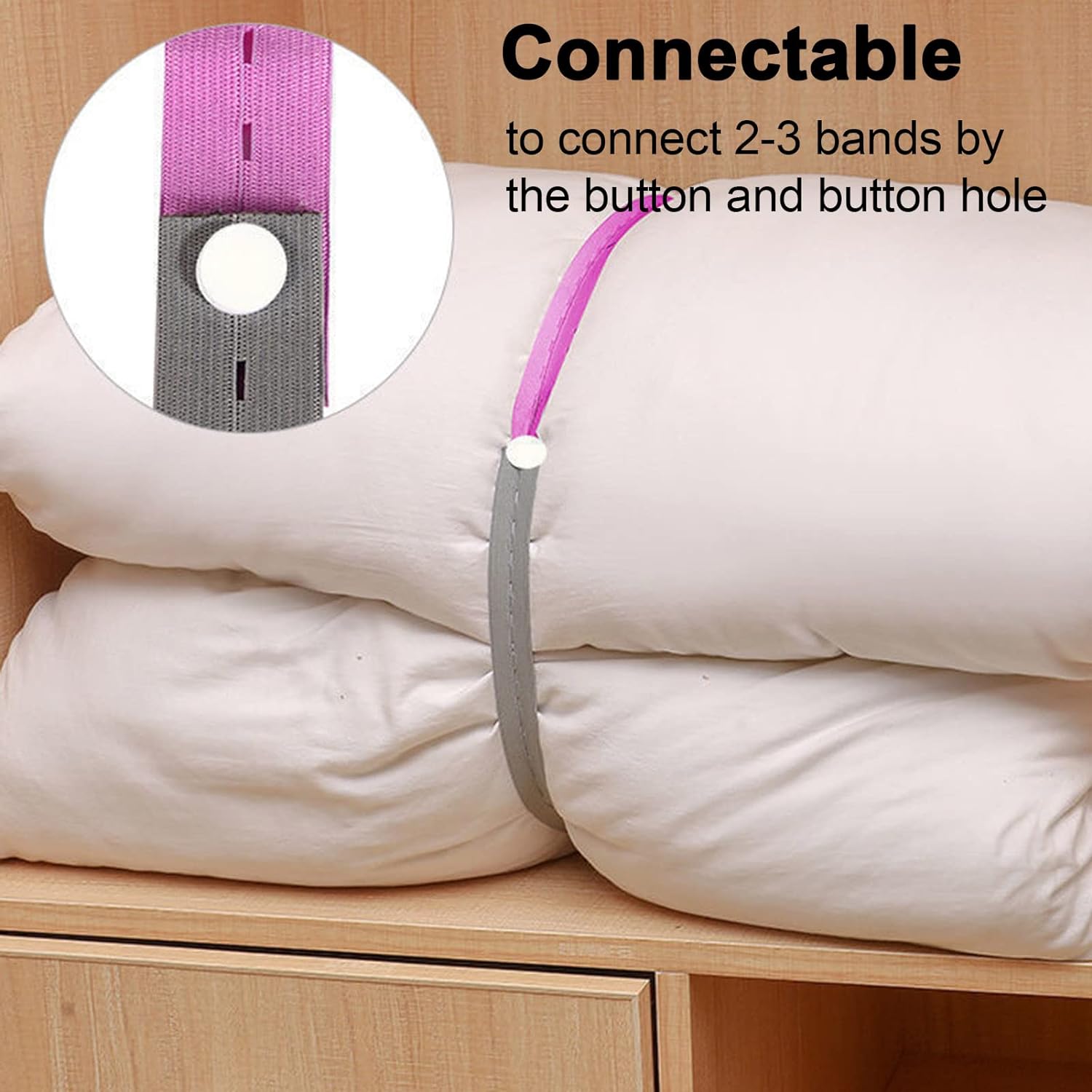 Elastic Band with Buttonhole