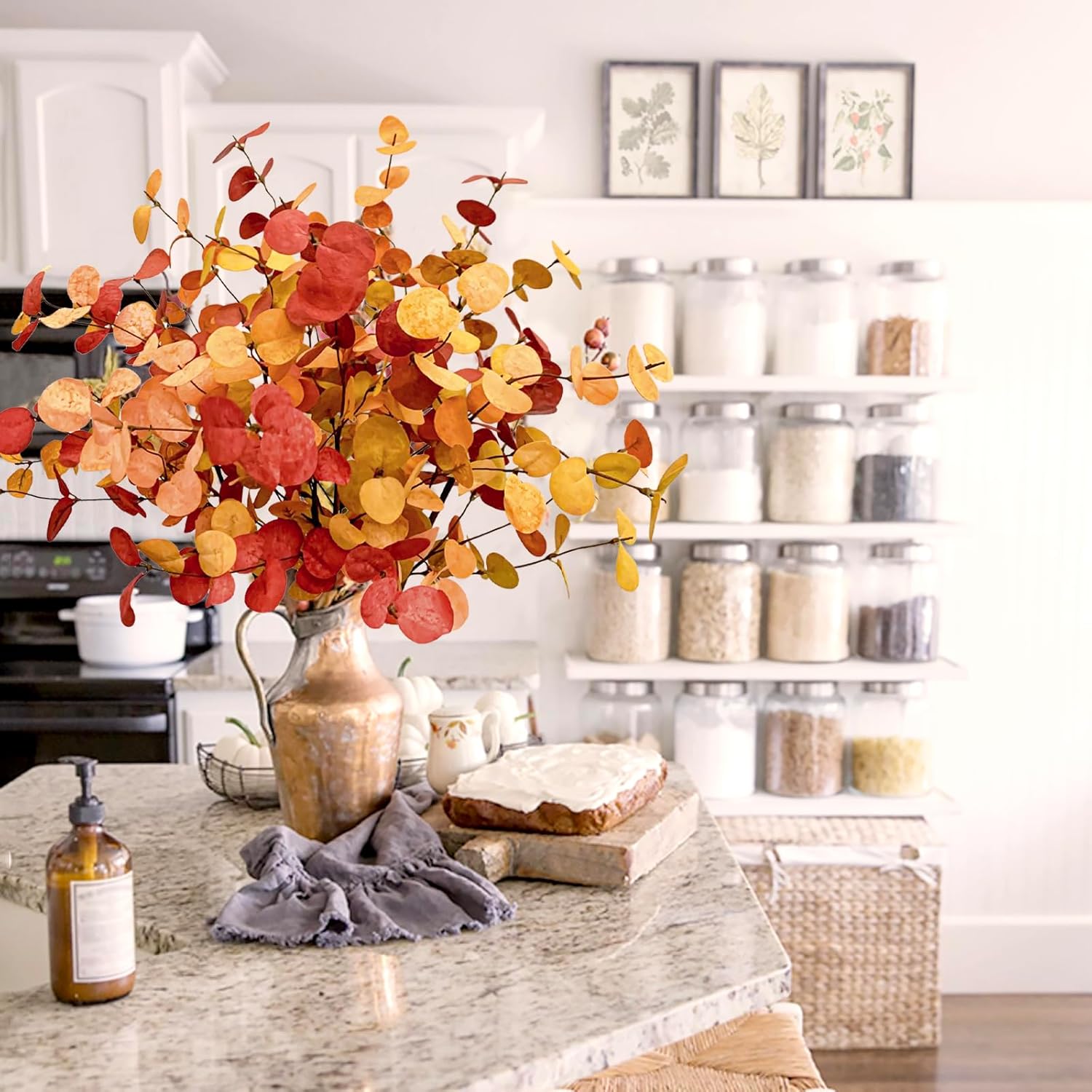 Artificial Eucalyptus Leaves