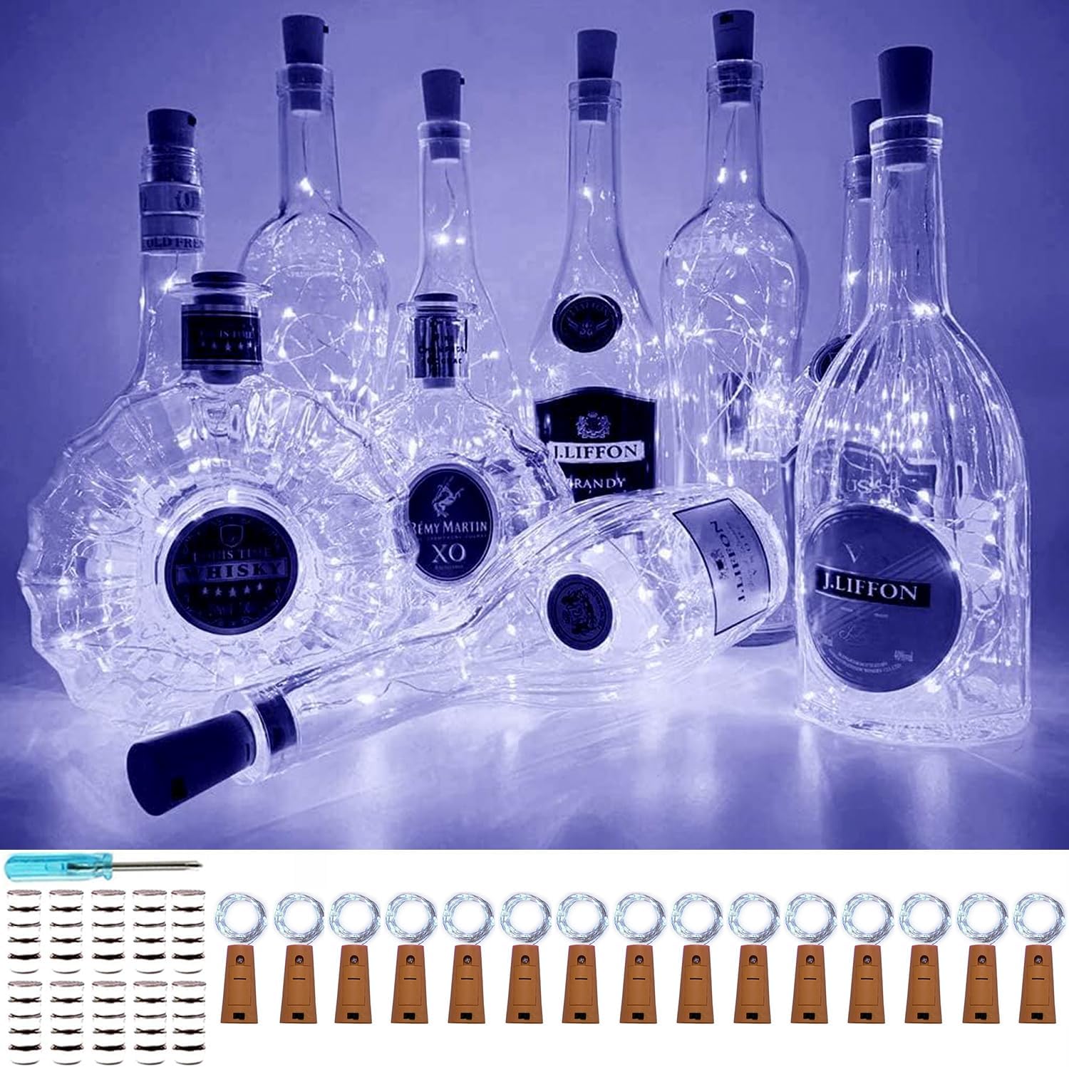 BottleGlow DIY Cork String Lights