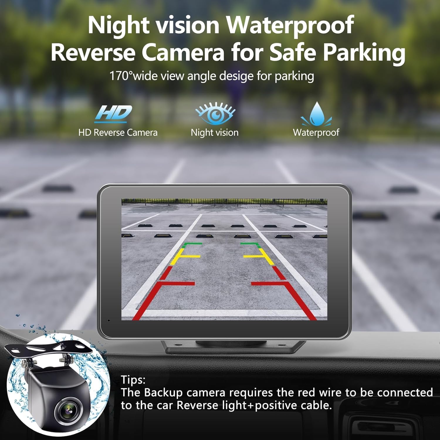 Wireless CarPlay & Android Auto 7" Touch Screen Car Stereo