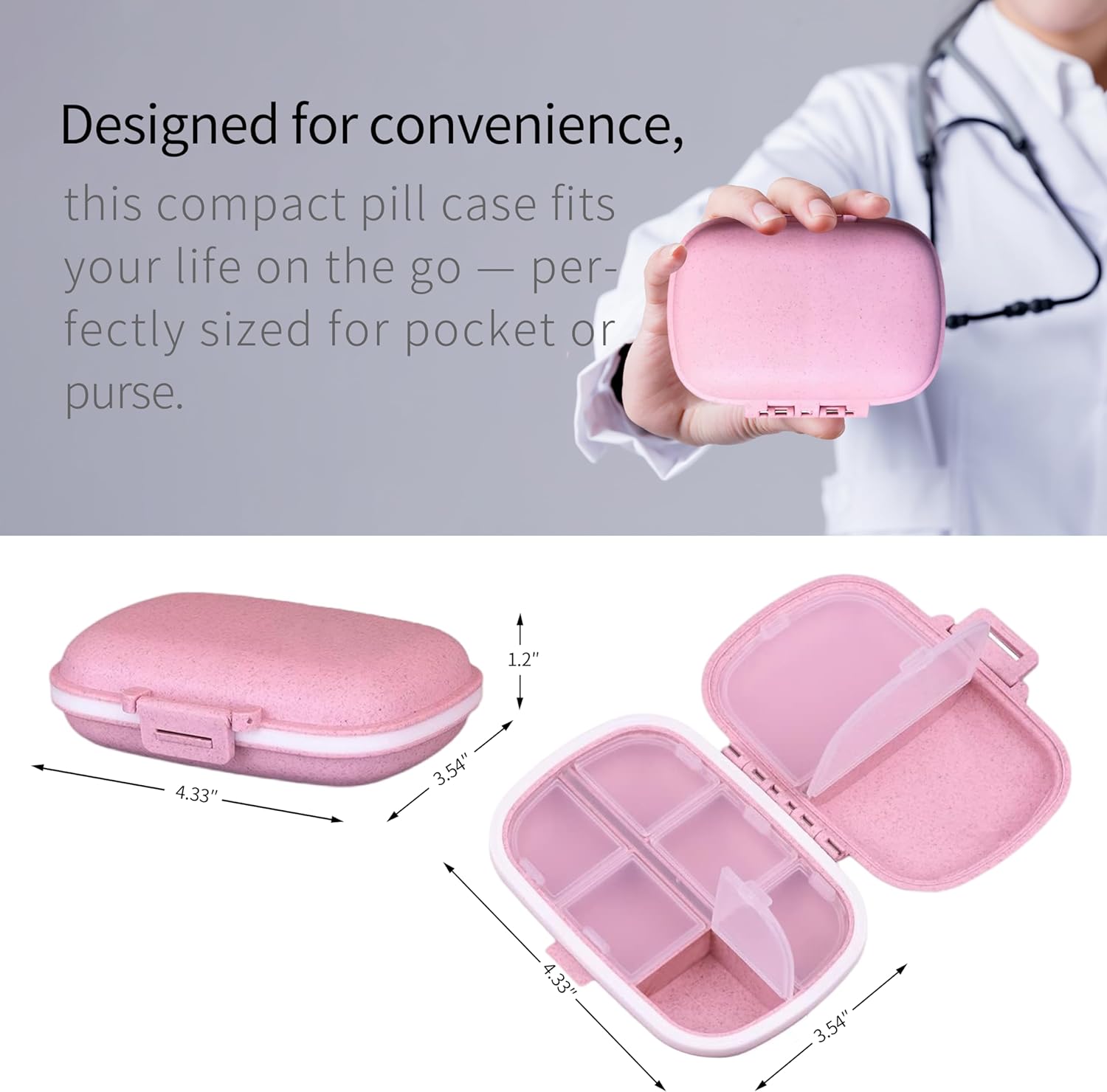Versatile Pill Containers
