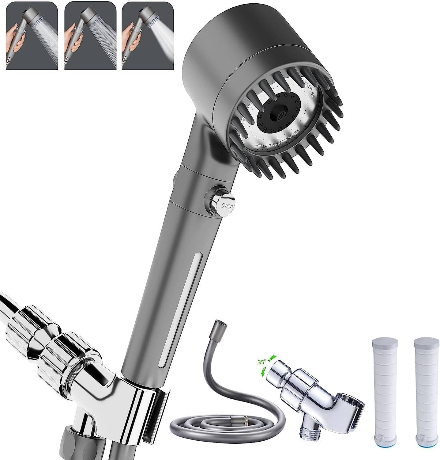 PureStream Pro Shower Head with Handheld