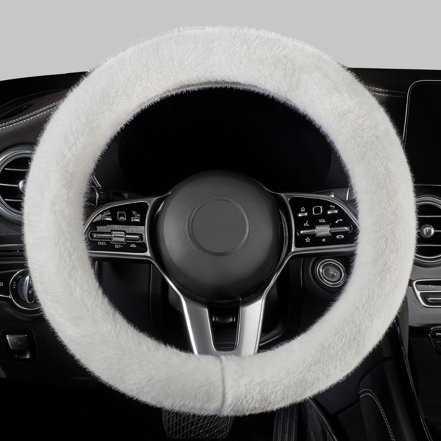 Premium Soft Plush Steering Wheel Cover