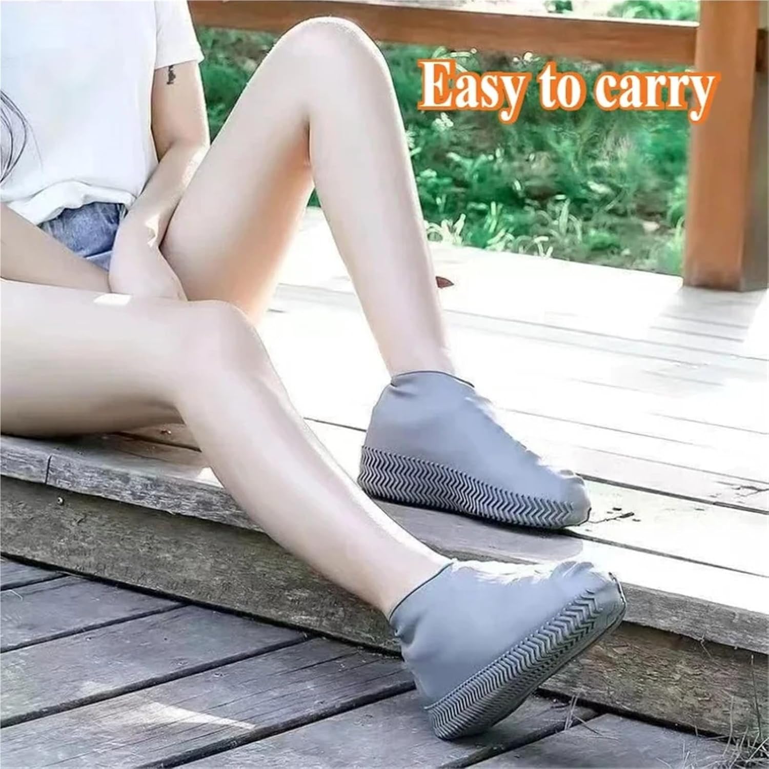 Reusable Waterproof Silicone Shoe Covers