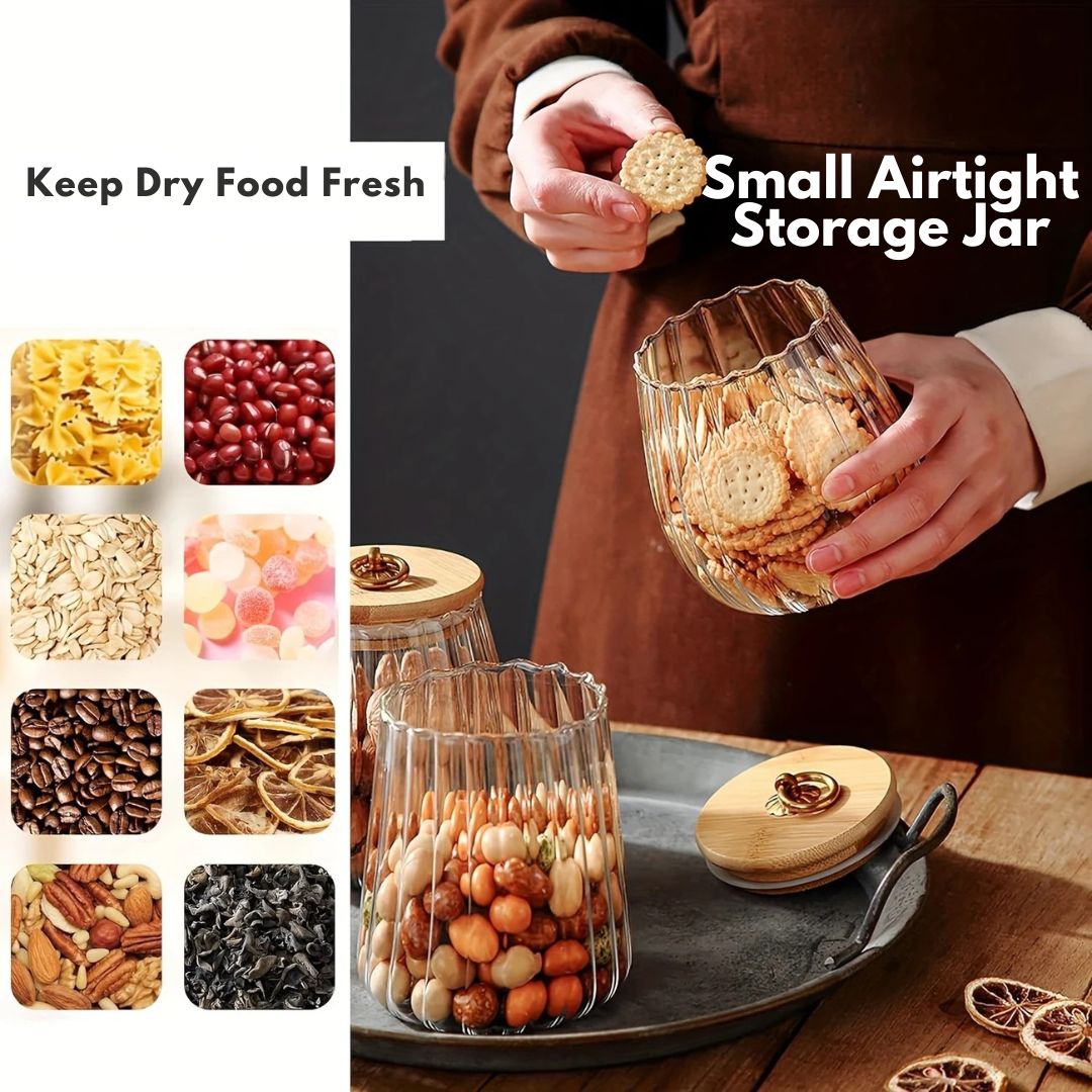 Tea Storage Jar Round