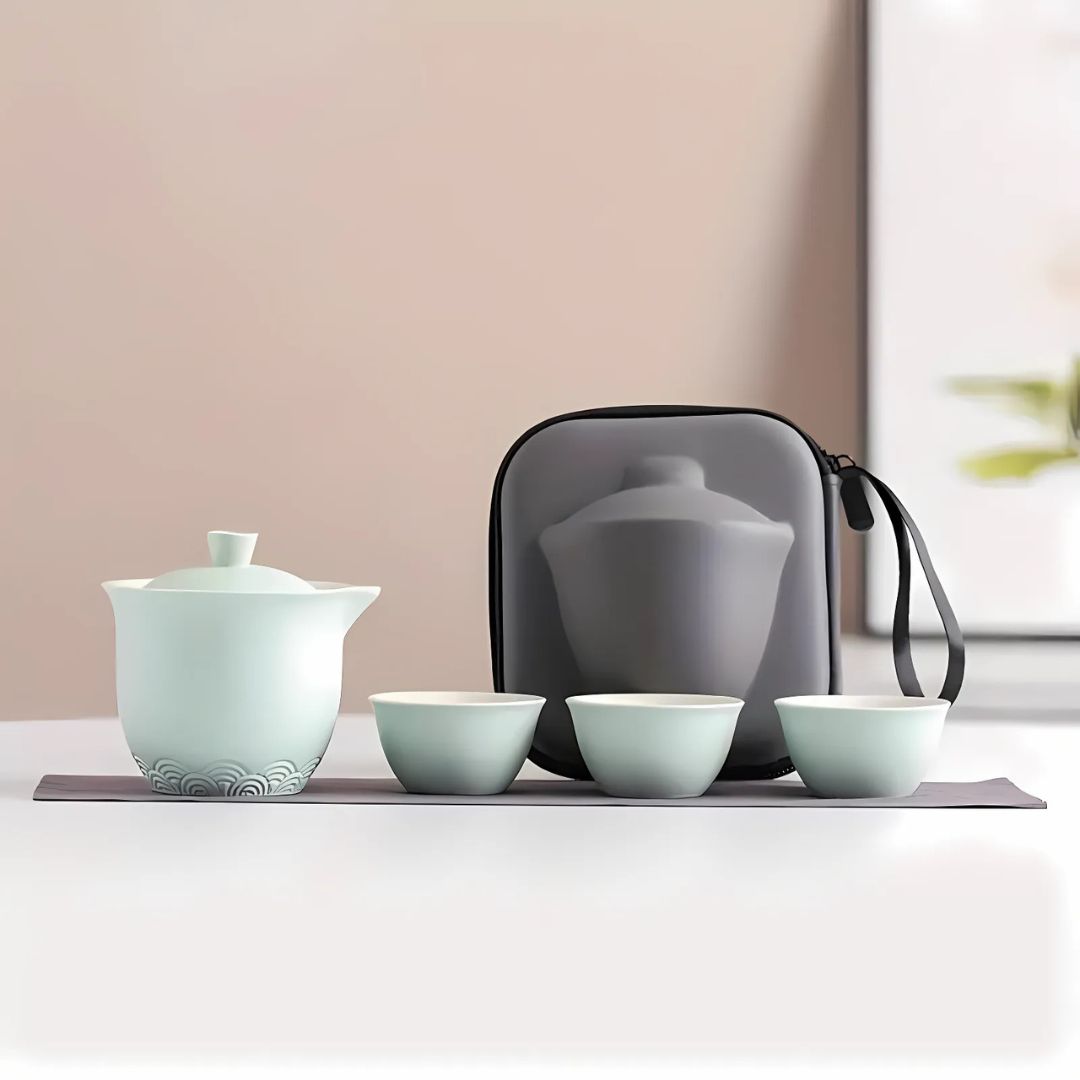 High-End Kung Fu Travel Tea Set