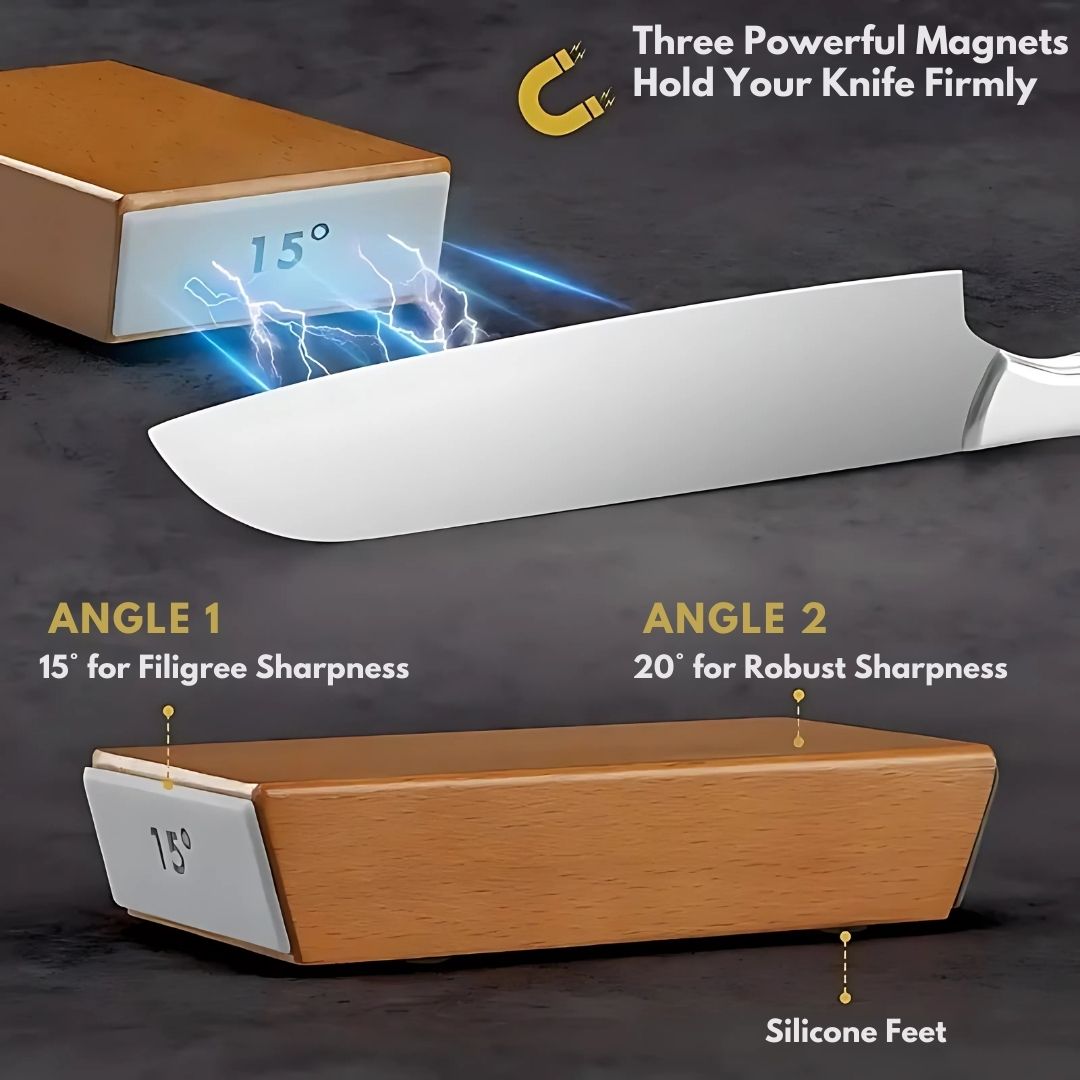 Rolling Knife-Sharpner Set