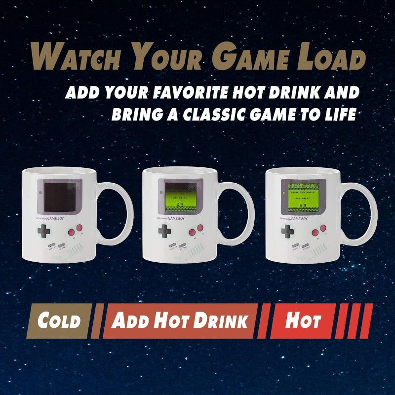 Retro Game Boy Heat-Change Mug