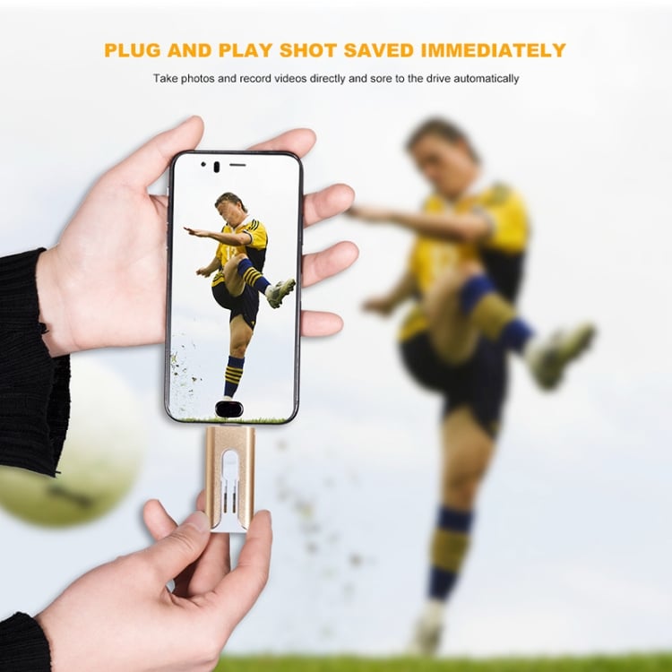 4-in-1 USB Flash Drive for iPhone/iPad/Android/PC