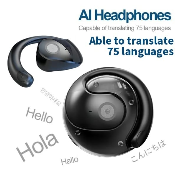 ⏰AI Translation Wireless OWS Bluetooth5.4 Earphones