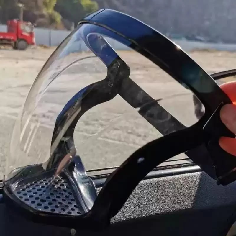 🔥🔥Full Face Protection Large Transparent Face Shield
