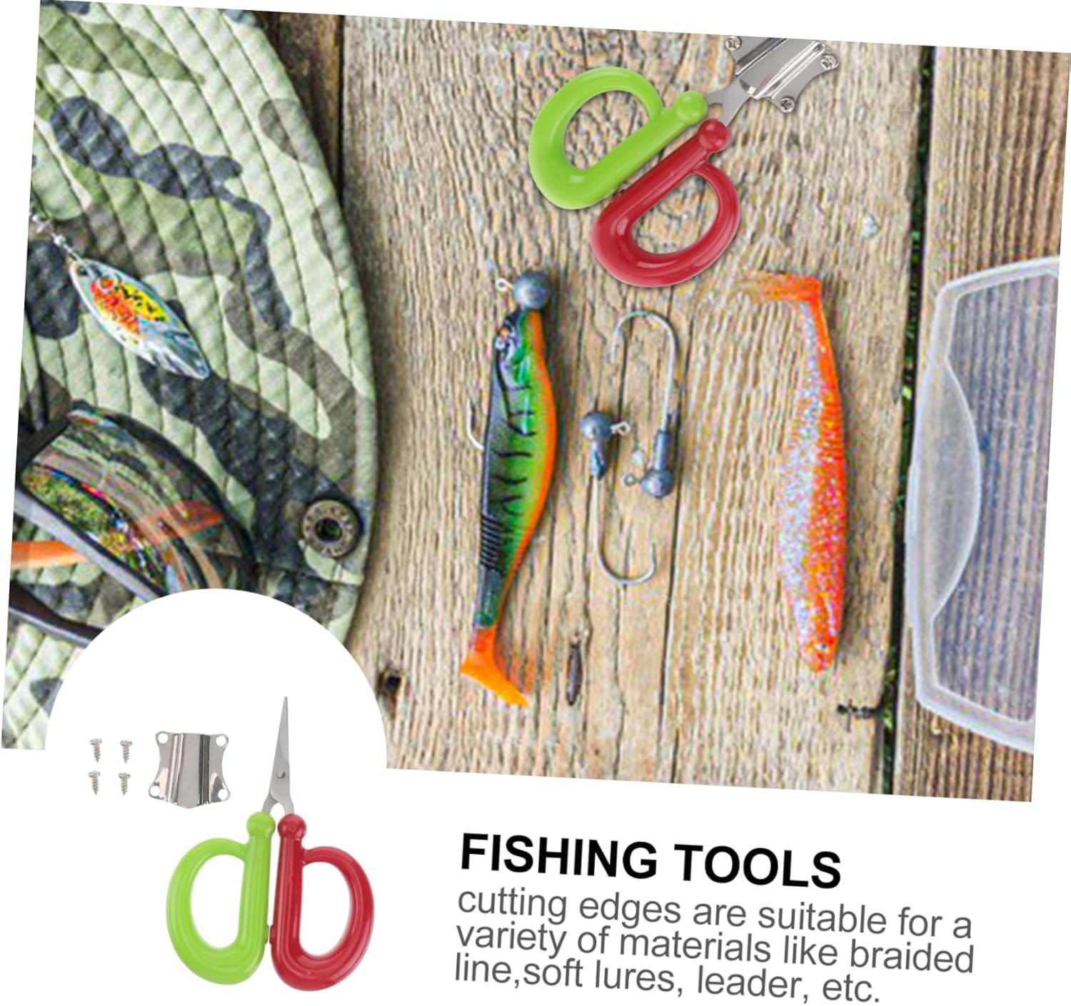 Floating Stainless Steel Fishing Scissors