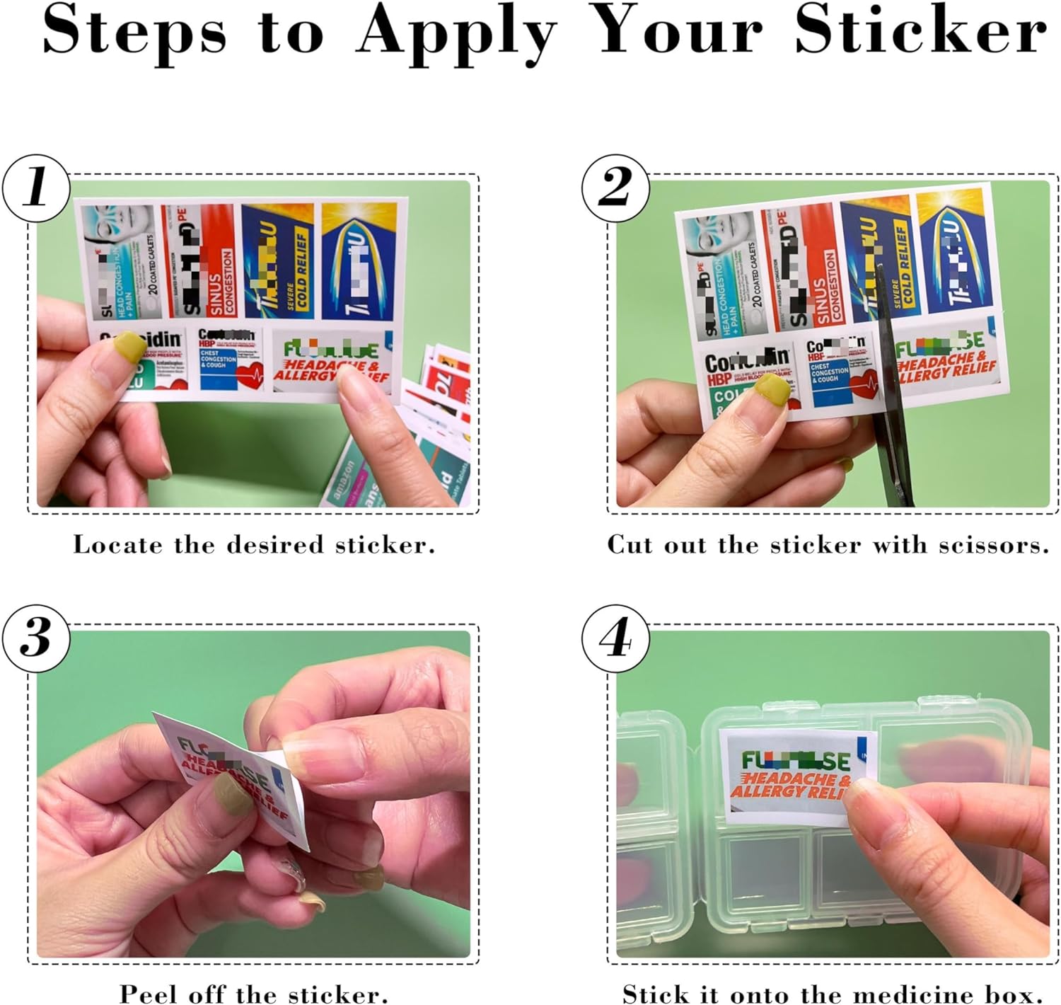 Versatile Pill Containers