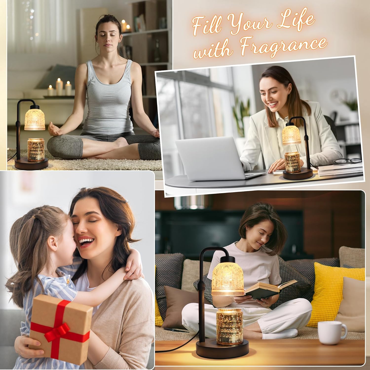 Candle Warmer Lamp with Timer