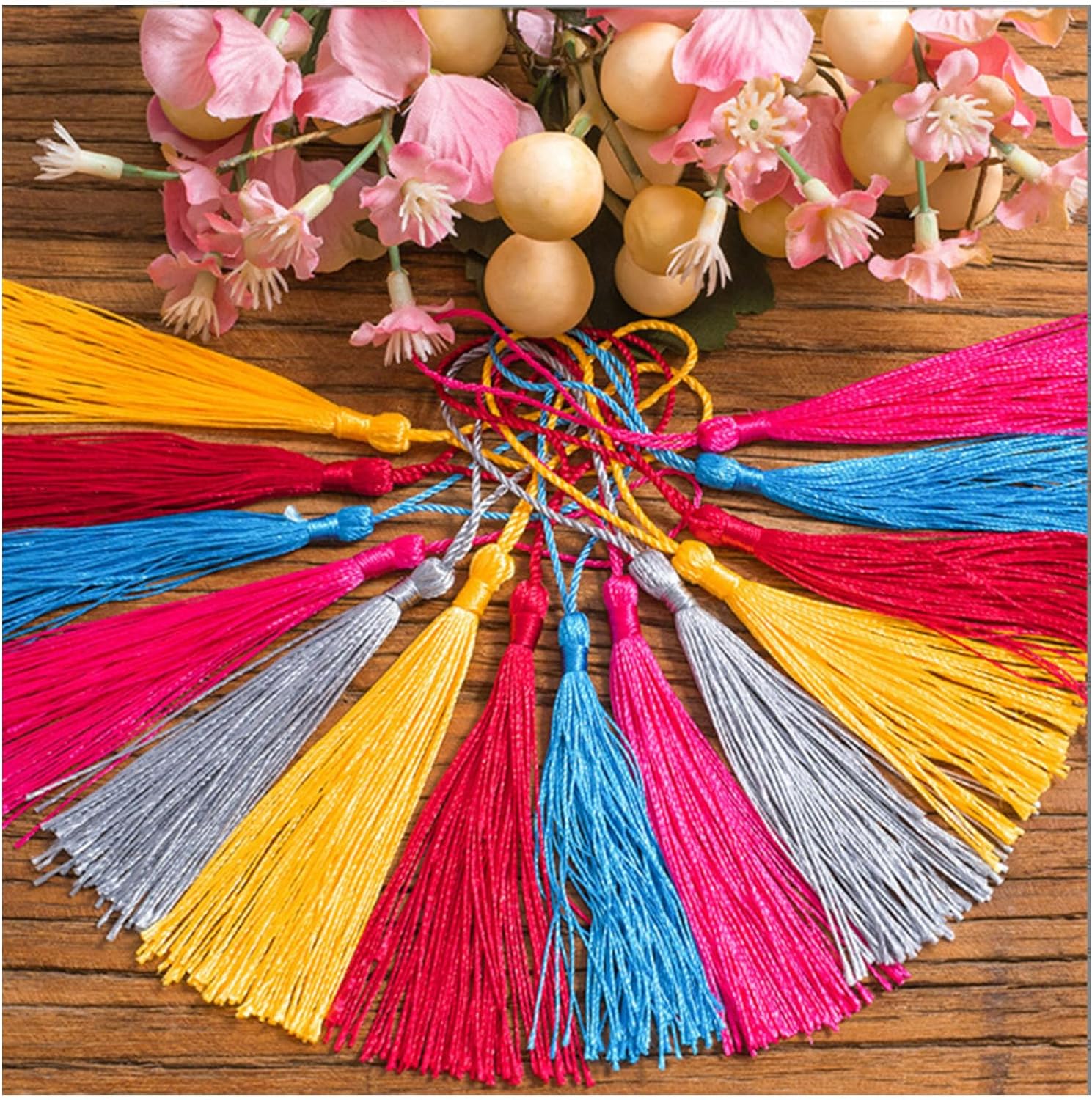 Woyuosn Transparent Dried Flower Bookmarks